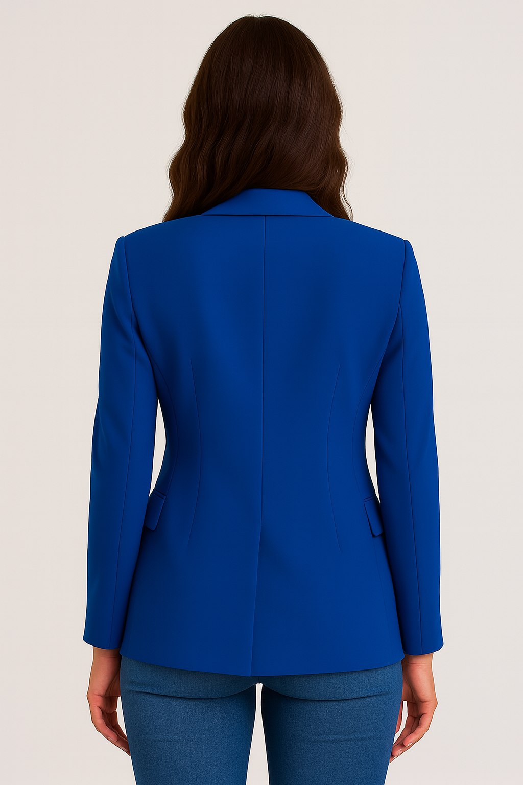 Ava | Elegant Tailored Womens Blazer in Royal Blue 2