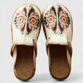 Avery | Artisan Floral Embroidered Espadrille Flats 0