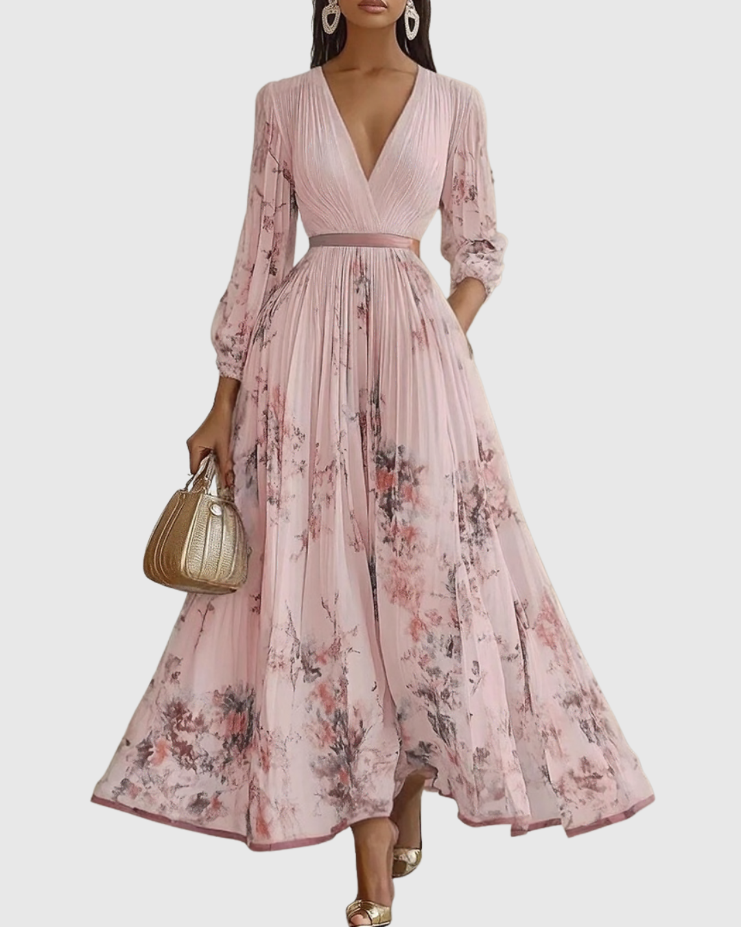 Chloe | Stylish Floral A-Line Womens Dress for Summer 3