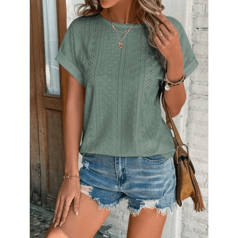 Ella | Casual Lightweight Embroidered Blouse for Women 1