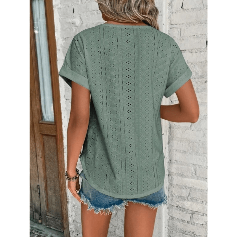 Ella | Casual Lightweight Embroidered Blouse for Women 3