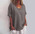 Ella | Chic Loose Fitted Womens Blouse for Summer Tops 0
