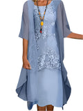 Ella | Flowing Elegant Midi Dress for Summer Weddings 0