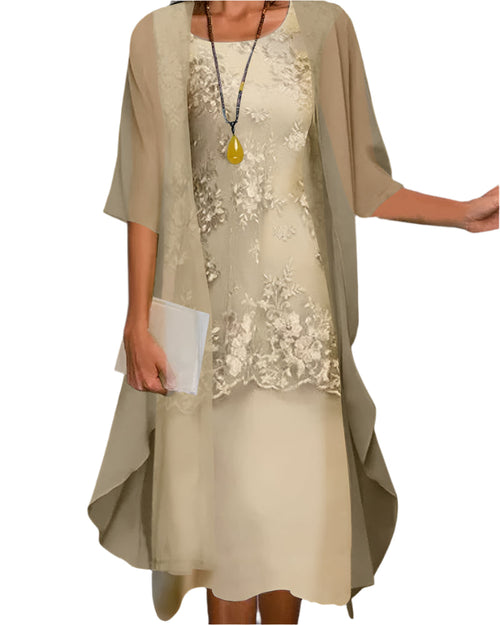 Ella | Flowing Elegant Midi Dress for Summer Weddings 1