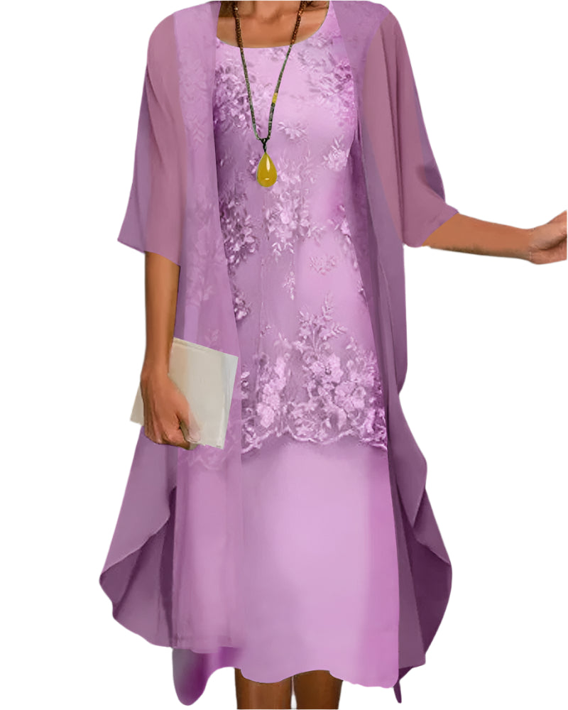 Ella | Flowing Elegant Midi Dress for Summer Weddings 2