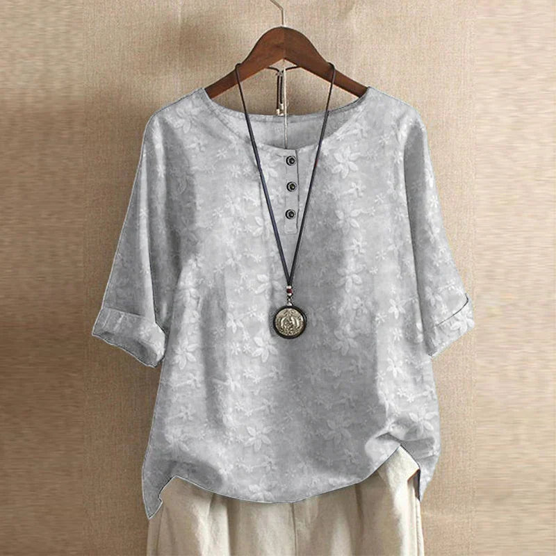 Ella | Vintage Floral Wispy Blouse 5