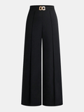 Emily | Chic High-Waist Wide-Leg Pants for Women 0