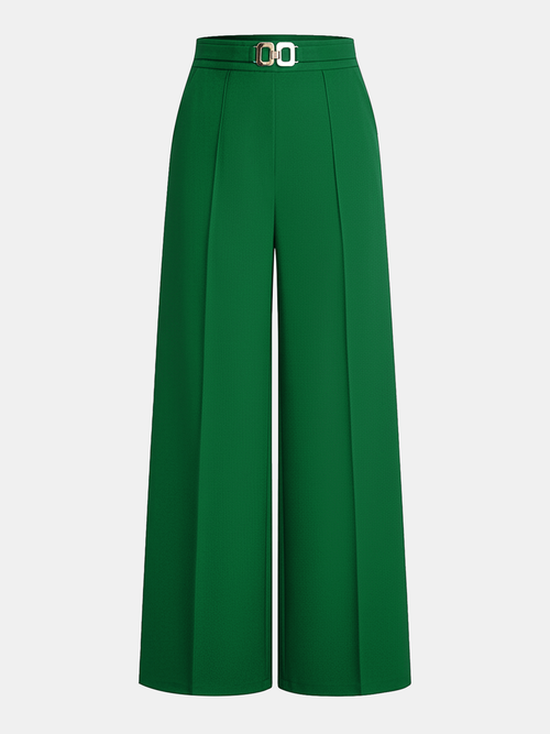 Emily | Chic High-Waist Wide-Leg Pants for Women 1