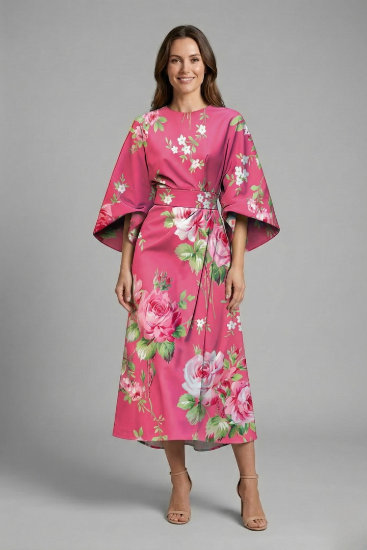 Emily | Colorful Relaxed Midi Dress 3
