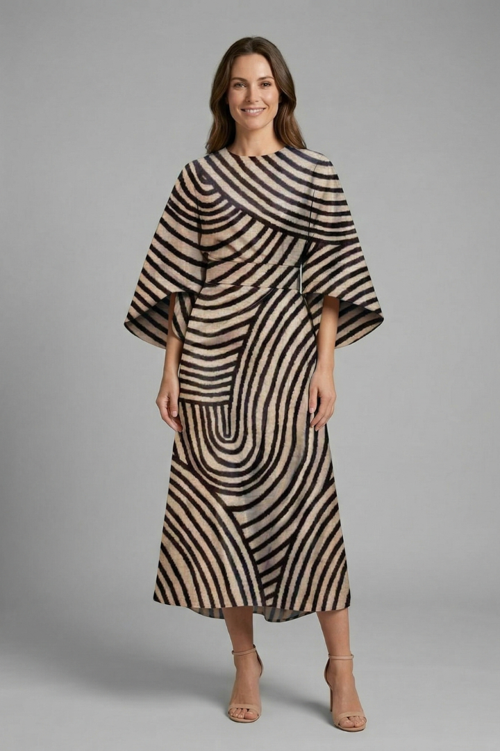 Emily | Colorful Relaxed Midi Dress 9