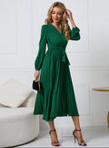 Emily | Elegant Flowing Midi Dress for Summer Weddings 0