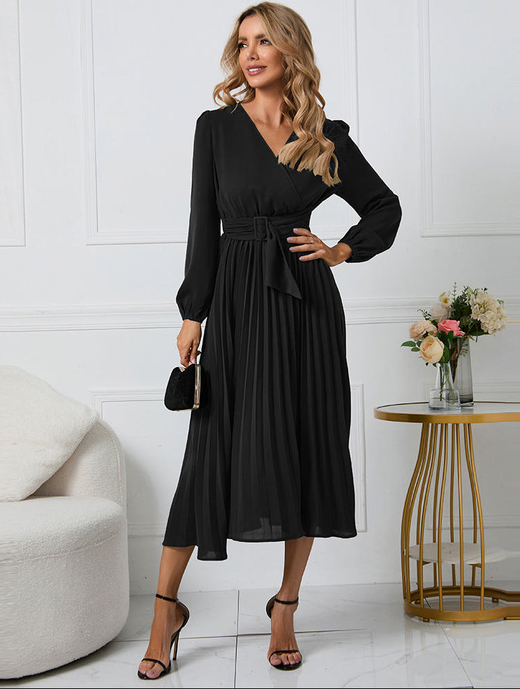 Emily | Elegant Flowing Midi Dress for Summer Weddings 1
