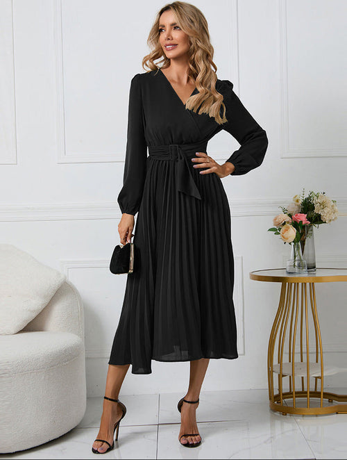 Emily | Elegant Flowing Midi Dress for Summer Weddings 1