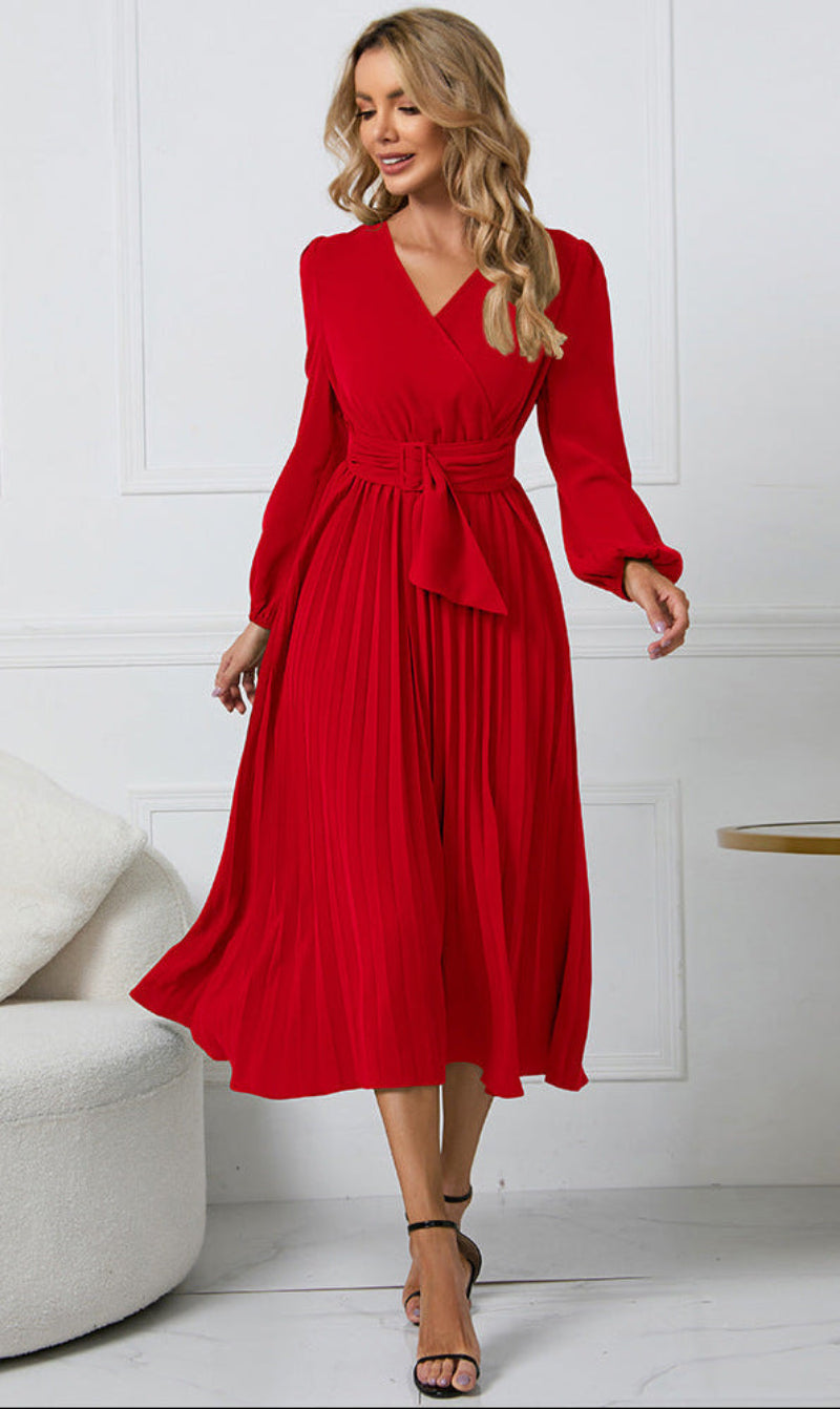 Emily | Elegant Flowing Midi Dress for Summer Weddings 2