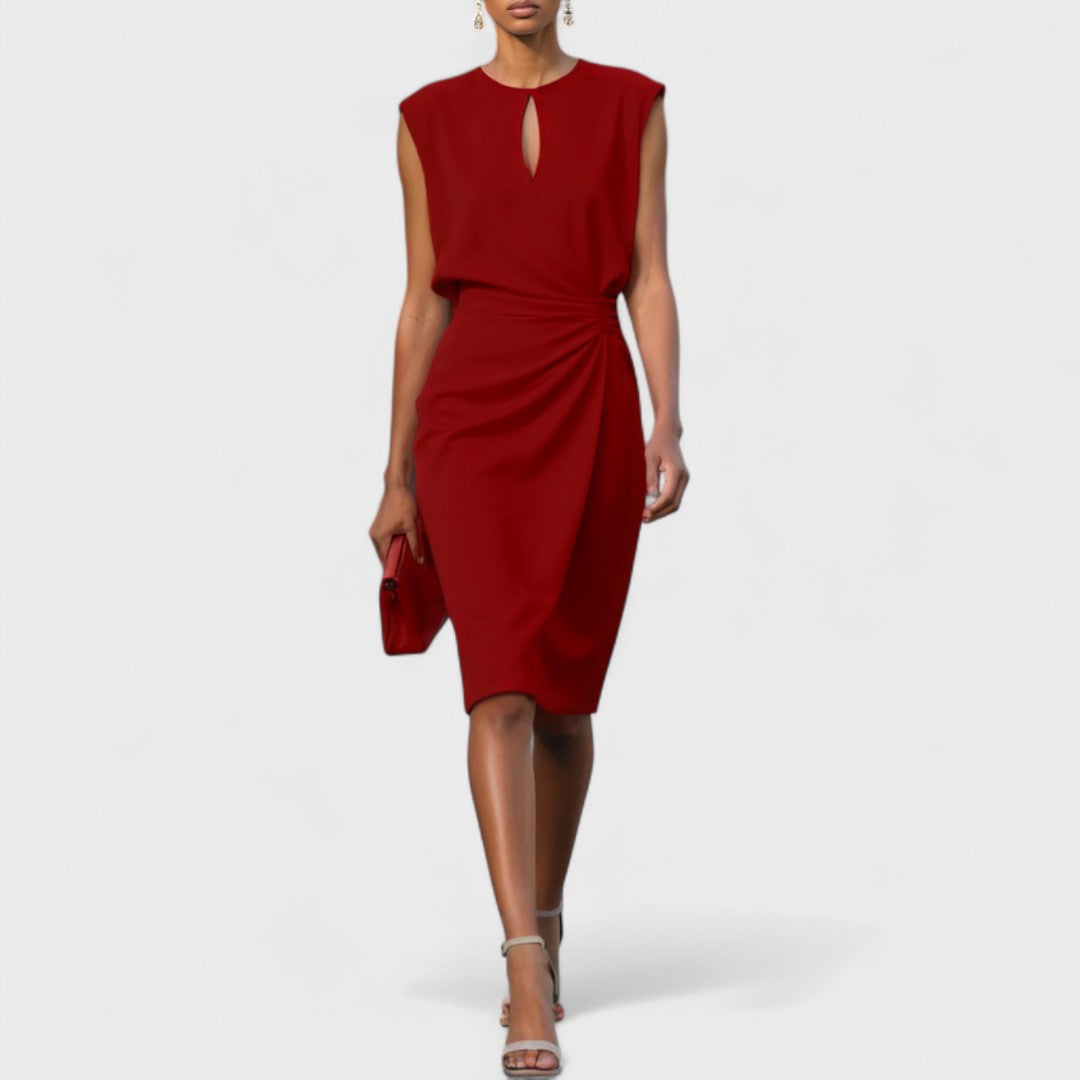 Emily | Elegant Stylish Sleeveless Midi Dress 4