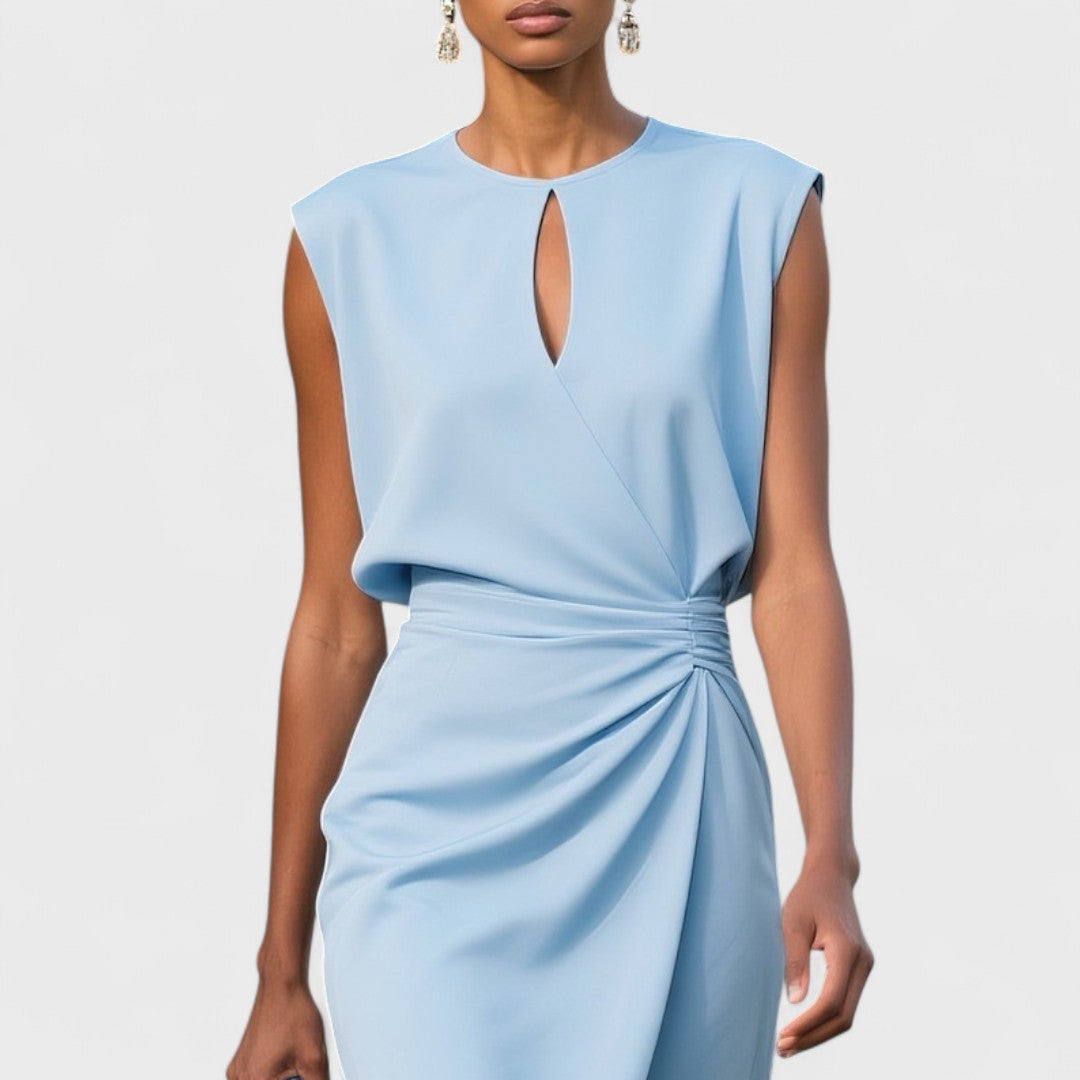 Emily | Elegant Stylish Sleeveless Midi Dress 6