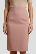 Emma | Elegant High Waist Midi Pencil Skirt 0