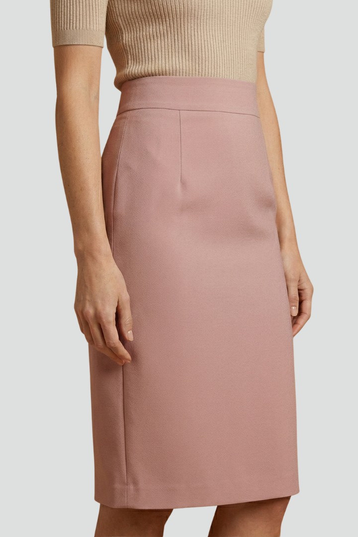 Emma | Elegant High Waist Midi Pencil Skirt 3