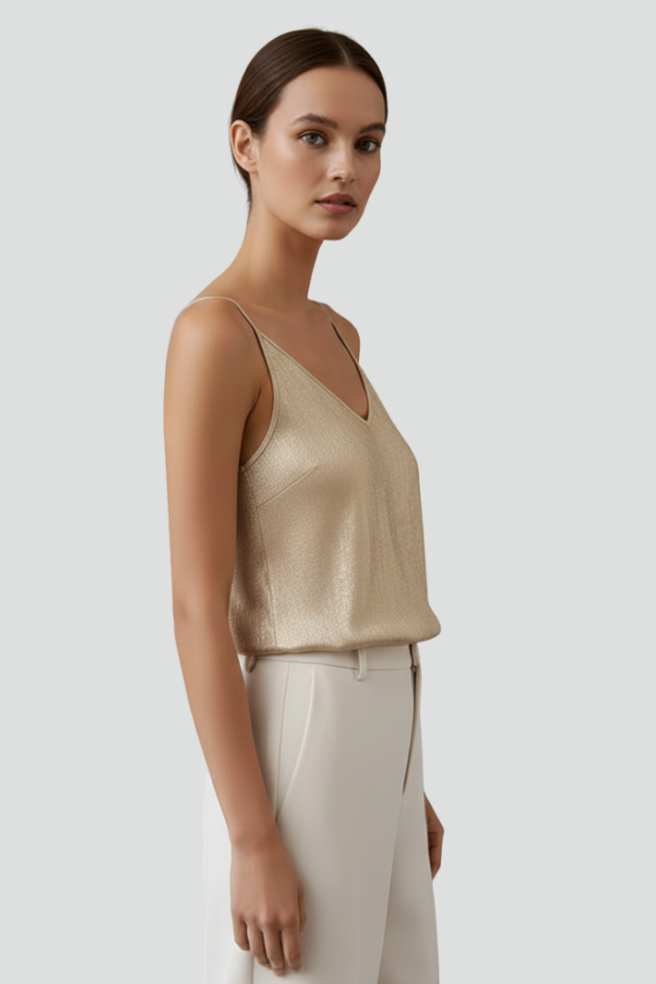 Emma | Relaxed Lightweight V-Neck Women's Camisole Top 3