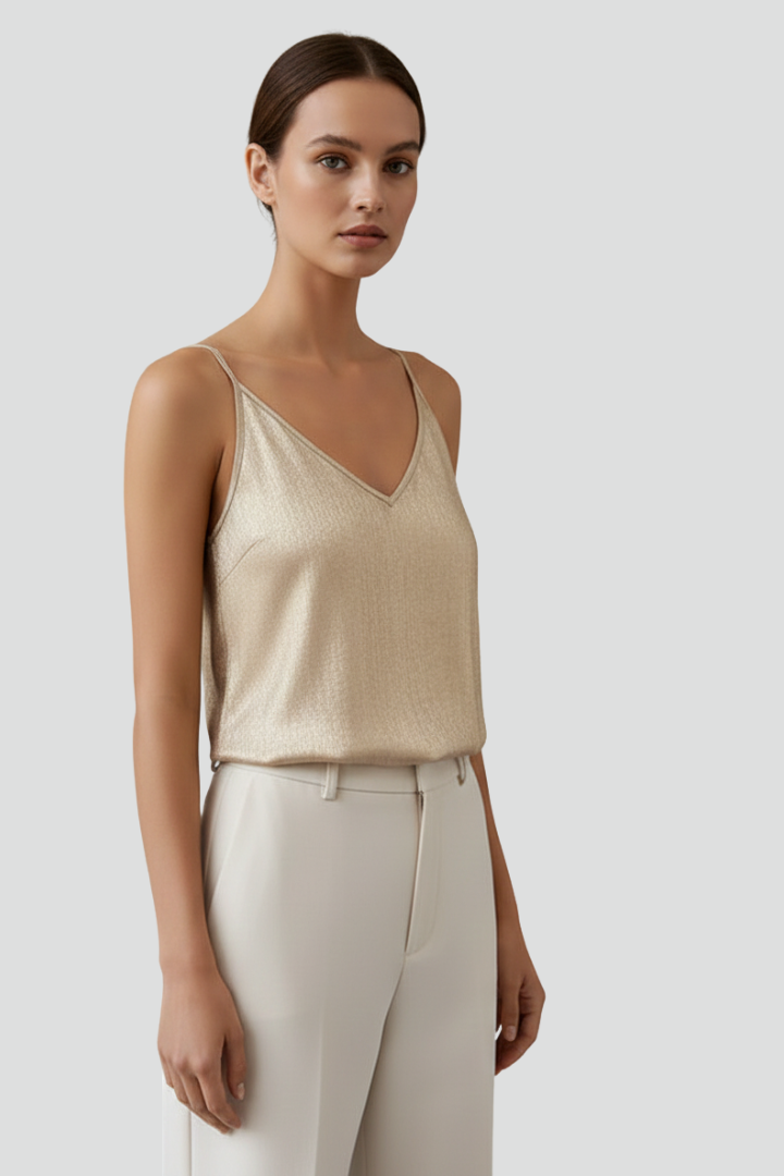 Emma | Relaxed Lightweight V-Neck Women's Camisole Top 4