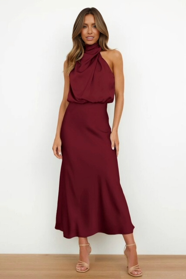 Emma | Sophisticated Black Evening Dress for Formal Events 9