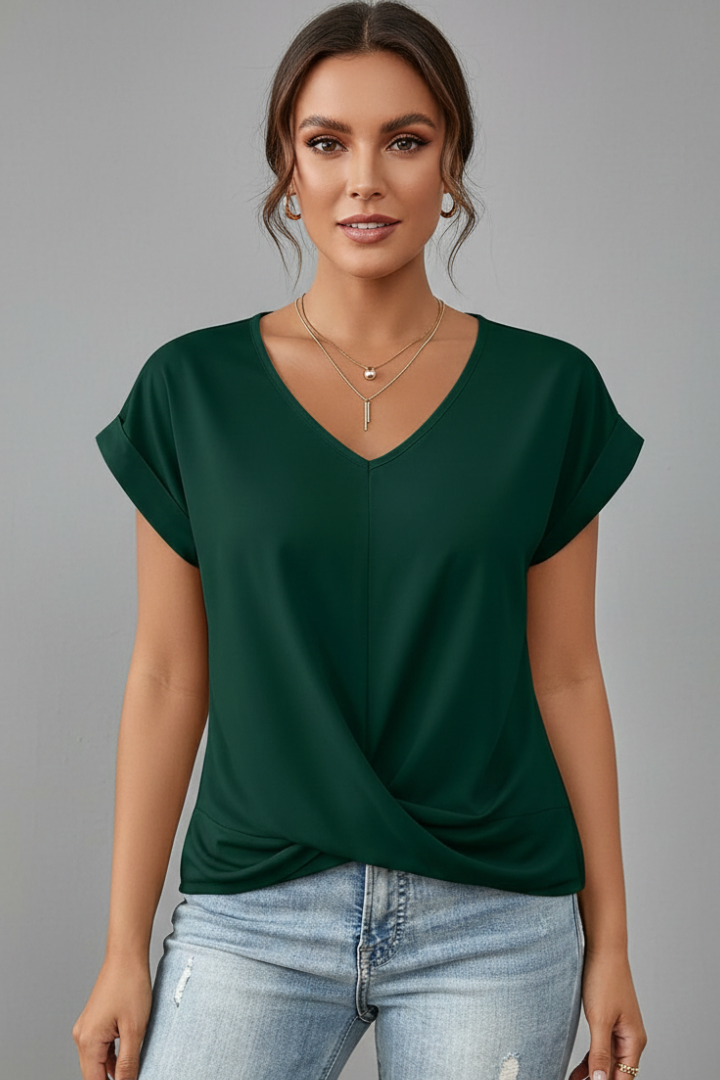 Emma | Stylish Relaxed V-Neck Women's Top for Casual Wear 8