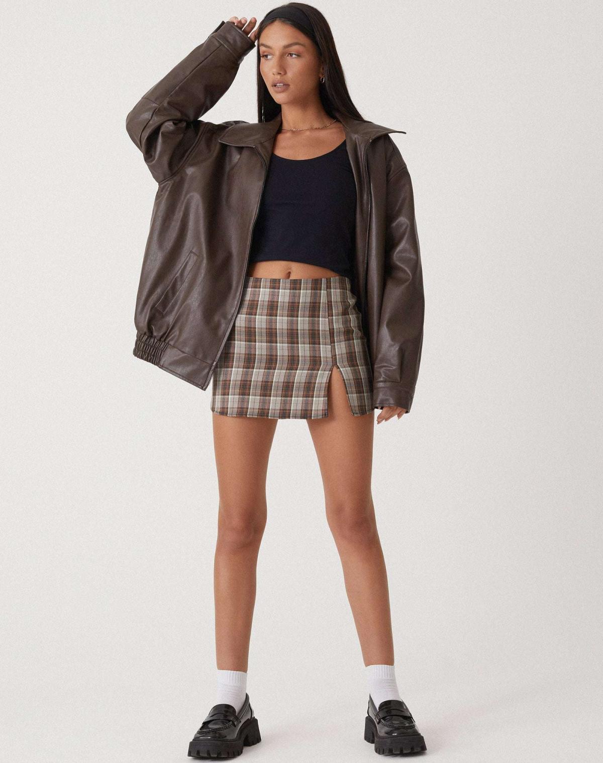 Hannah | Chic Oversized Leather Jacket for Women 1
