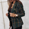 Liam | Retro Chic Check Blazer 0