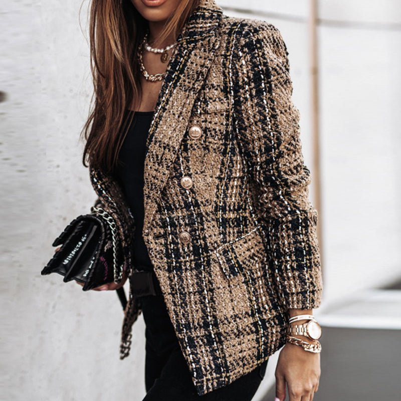 Liam | Retro Chic Check Blazer 2