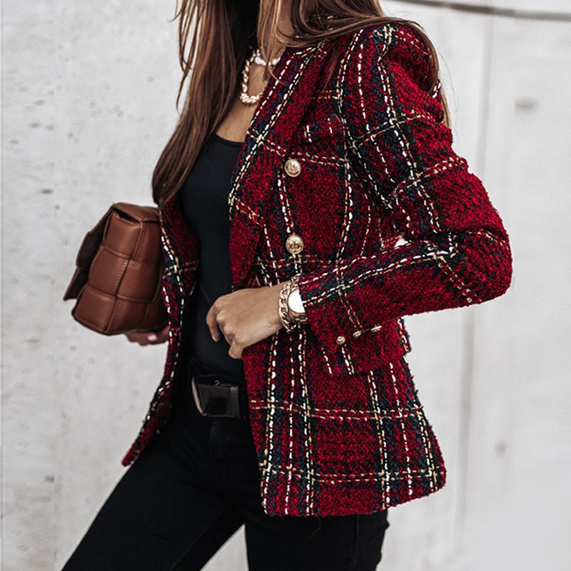 Liam | Retro Chic Check Blazer 3