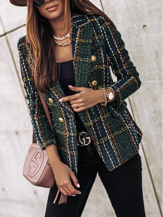 Liam | Retro Chic Check Blazer 4