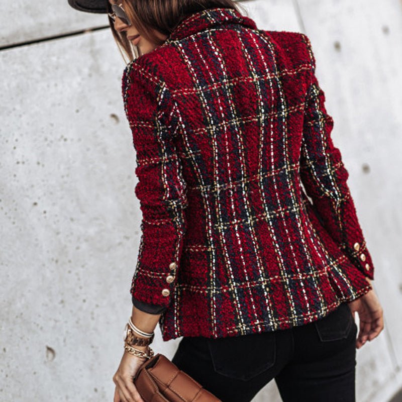 Liam | Retro Chic Check Blazer 5