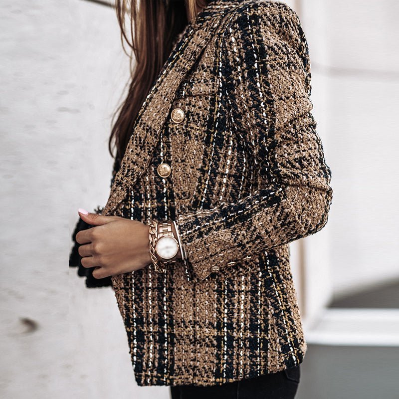 Liam | Retro Chic Check Blazer 6