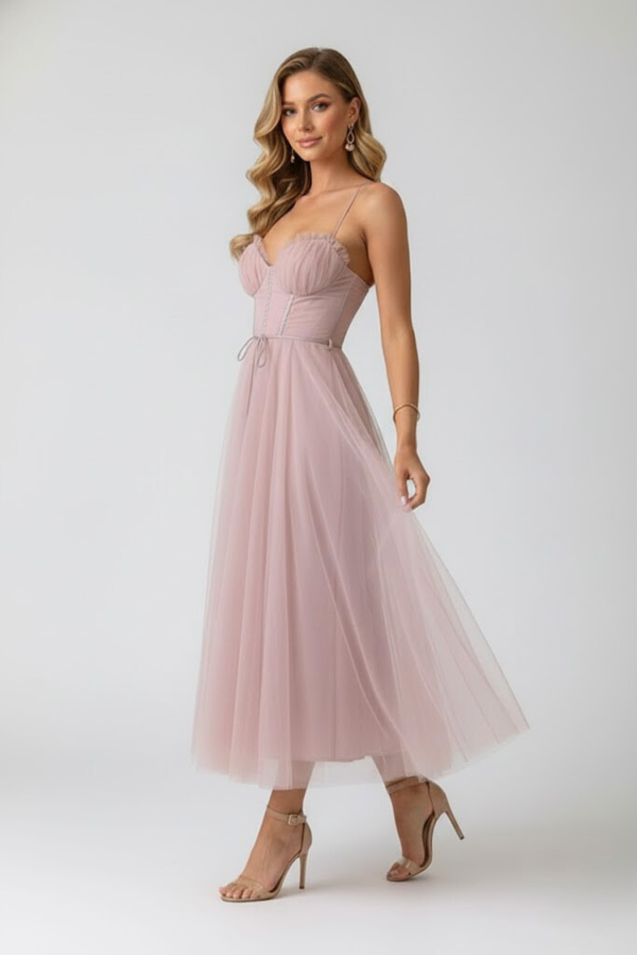 Madison | Elegant Layered Tulle Wedding Guest Dress 2