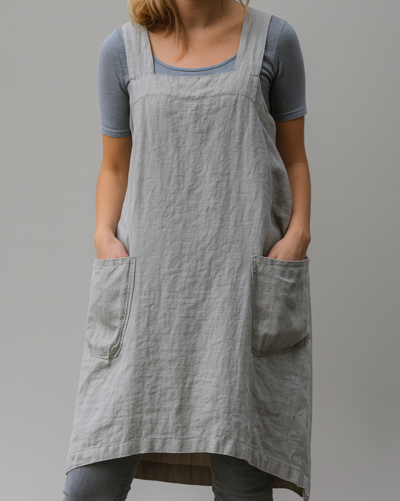 Mia | Chic Sleeveless Summer Dress with Square Neckline 0