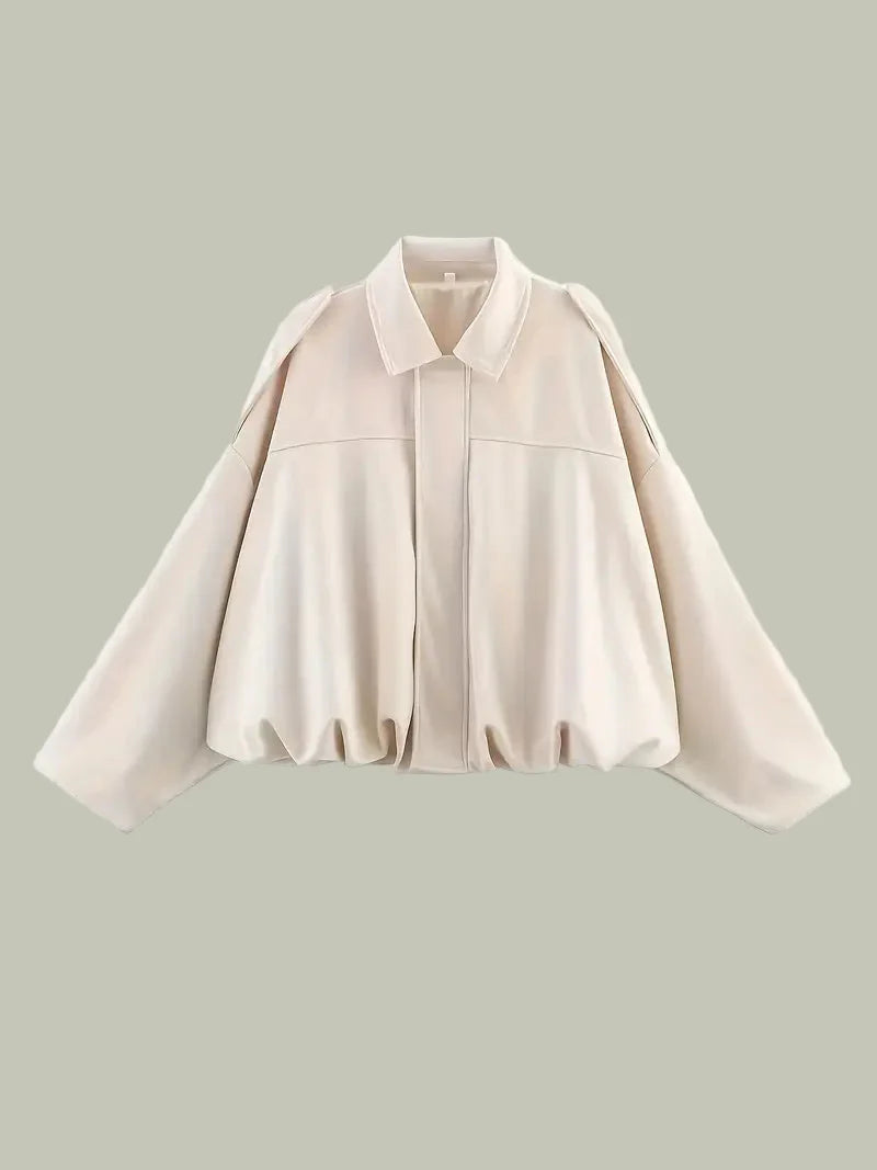 Mia | Cozy Oversized Faux Suede Womens Jacket 6