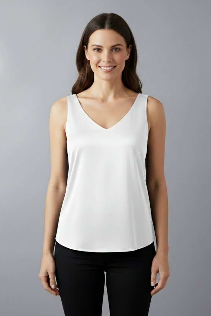 Mia | Elegant Casual Sleeveless Top with V-Neckline 6
