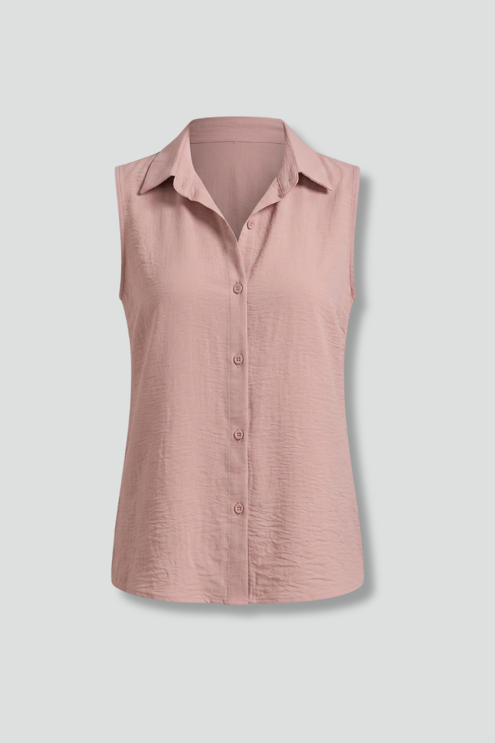 Mia | Elegant Casual Sleeveless Tunic Blouse 4