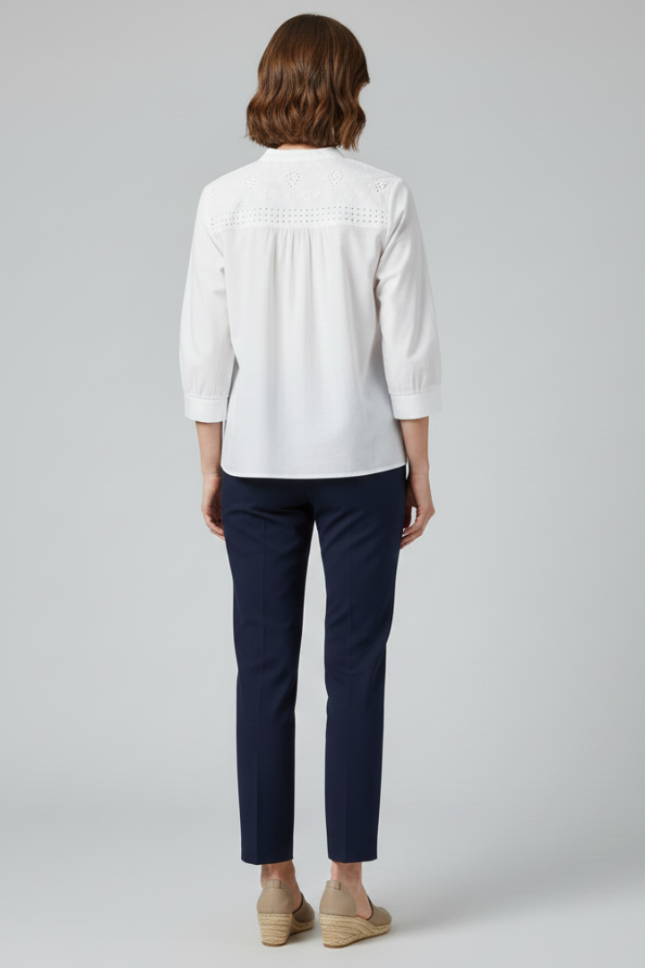 Mia | Elegant Classic Long Sleeve Blouse for Women 4