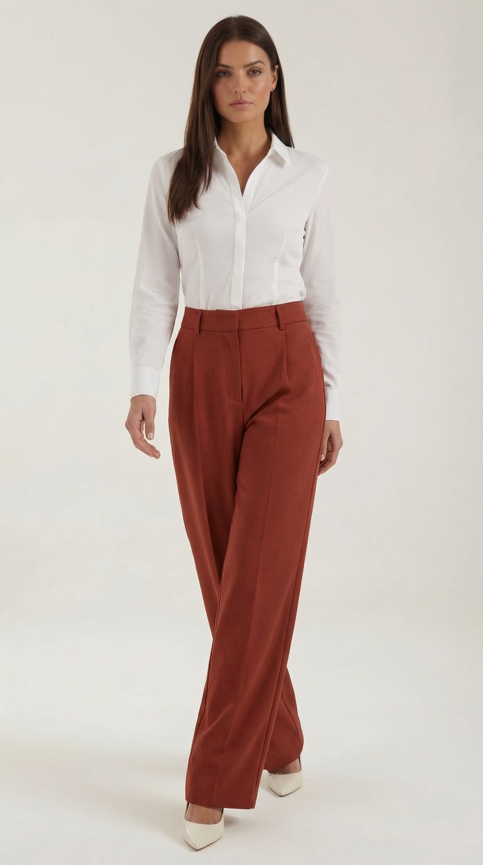 Mia | Elegant High-Rise Wide-Leg Trousers 4