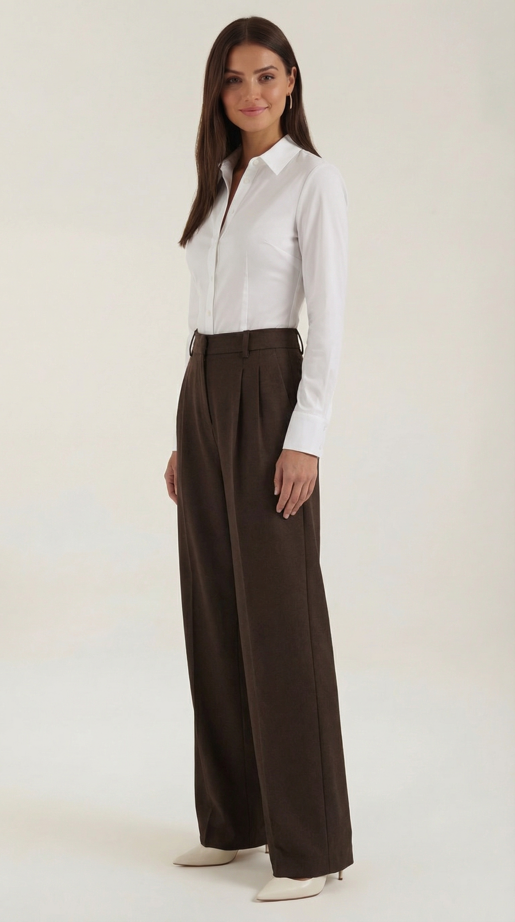Mia | Elegant High-Rise Wide-Leg Trousers 6