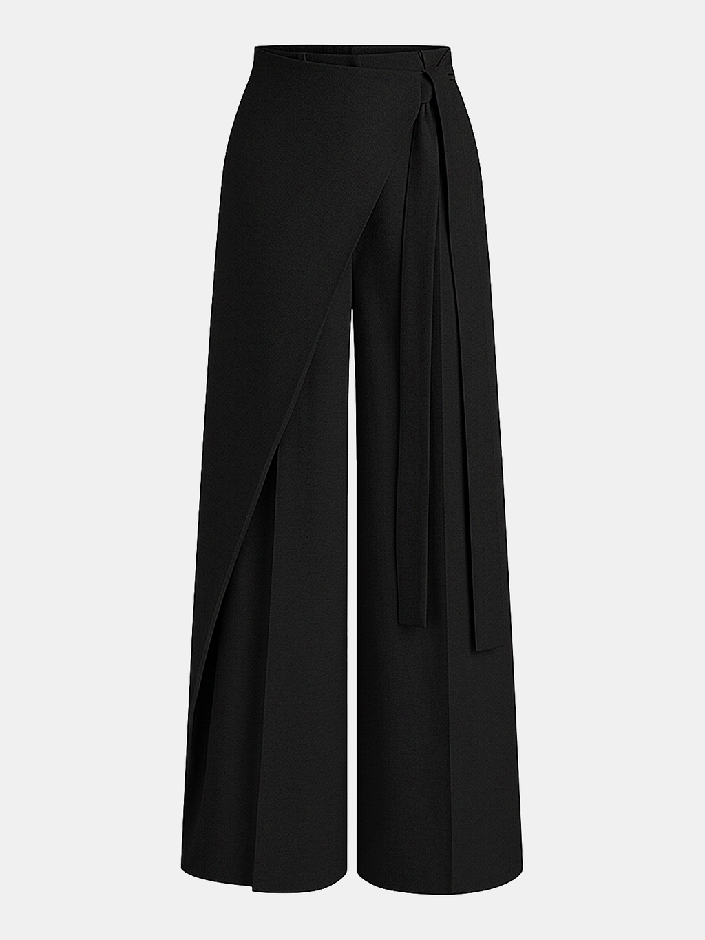 Mia Collection | Women's Wide Leg Pants with High-Waist Design | Elegant Fit for Office and Formal Wear 3