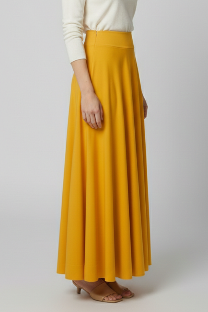 Mia | Elegant High Waist Maxi Skirt 2