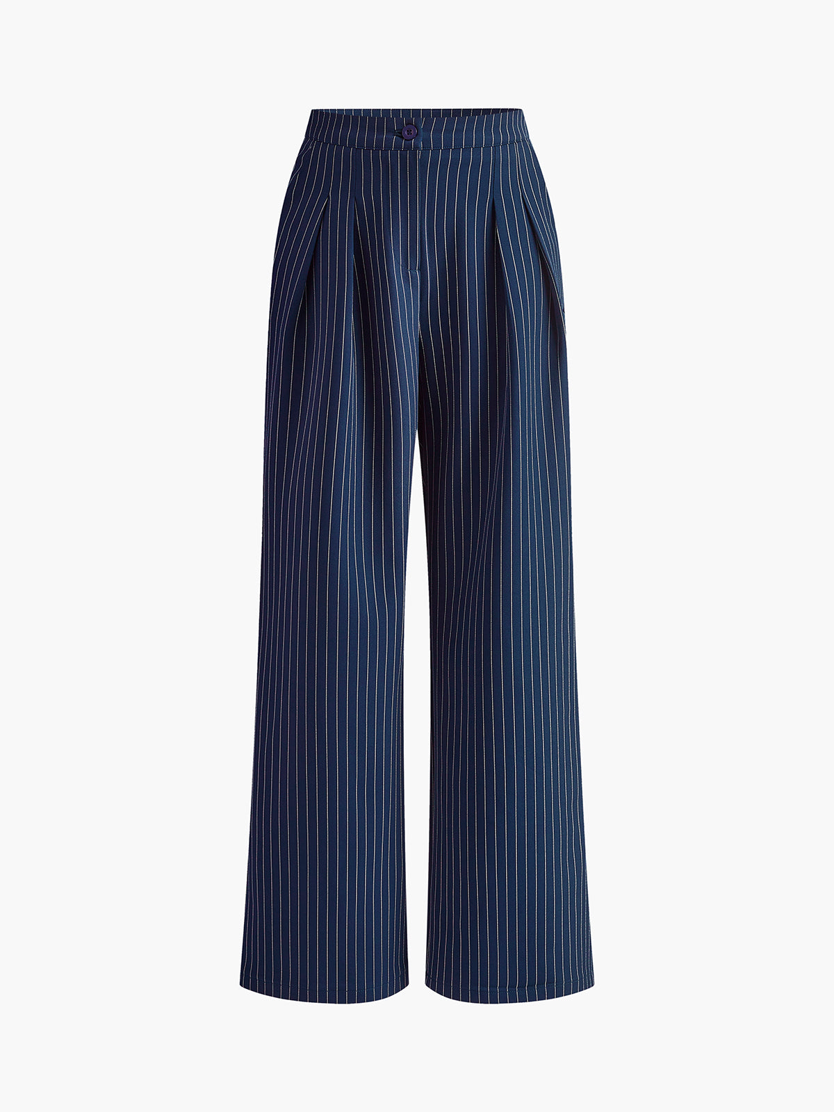 Mia | Elegant Pleated Wide Leg Trousers Women 3