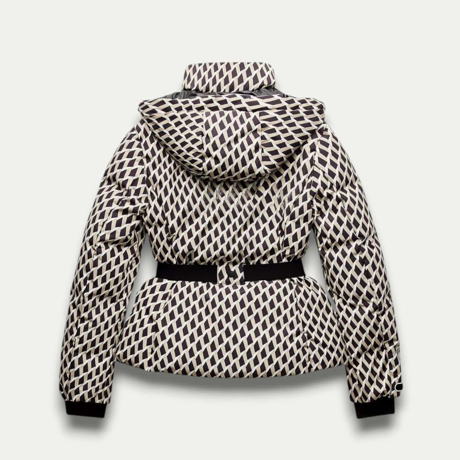 Mia | Geometric Patterned Insulated Puffer Jacket Women 1