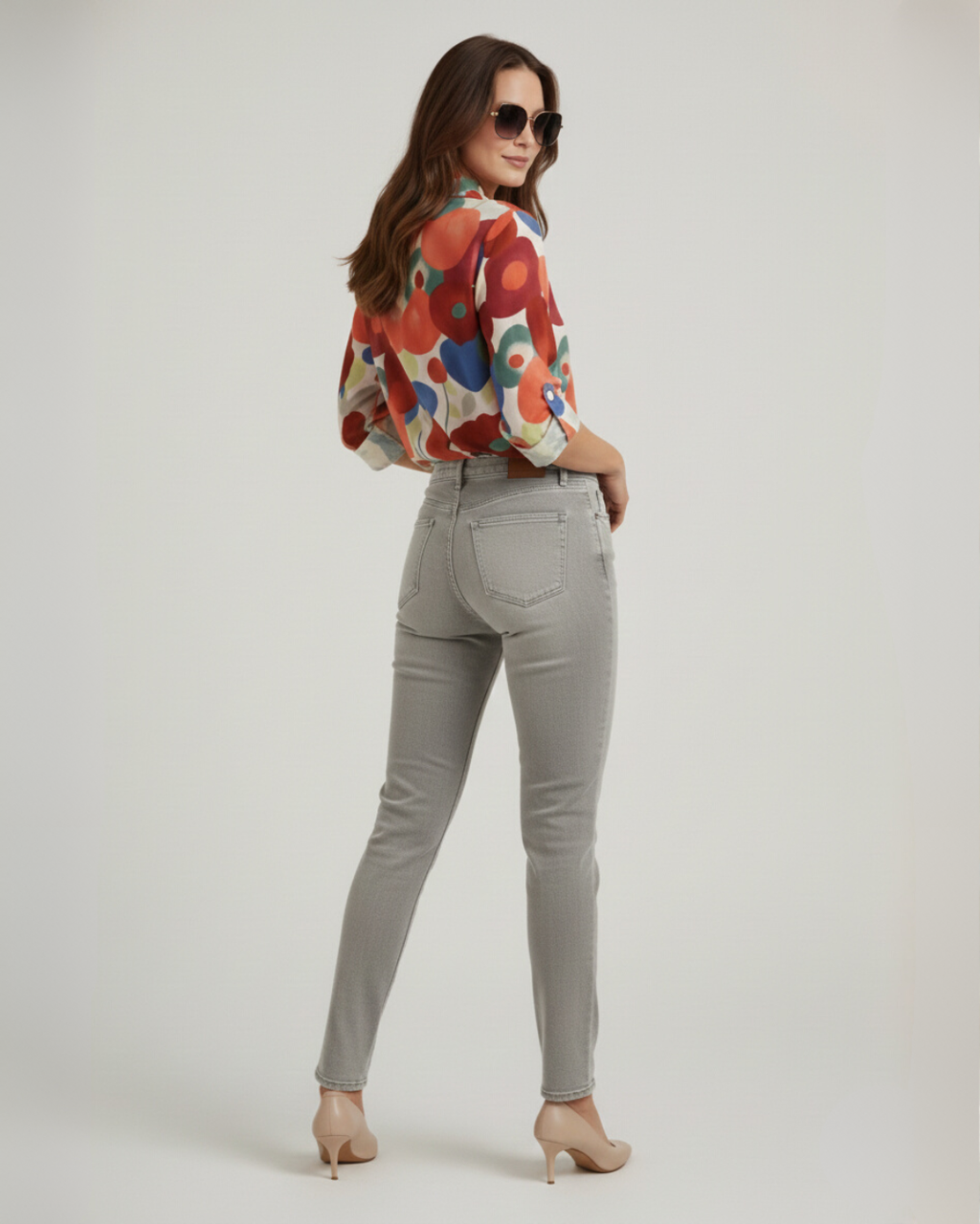 Mia | Relaxed Floral Summer Blouse 2