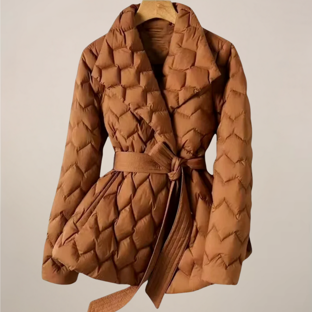 Mia | Stylish Black Quilted Puffer Jacket for Women 1