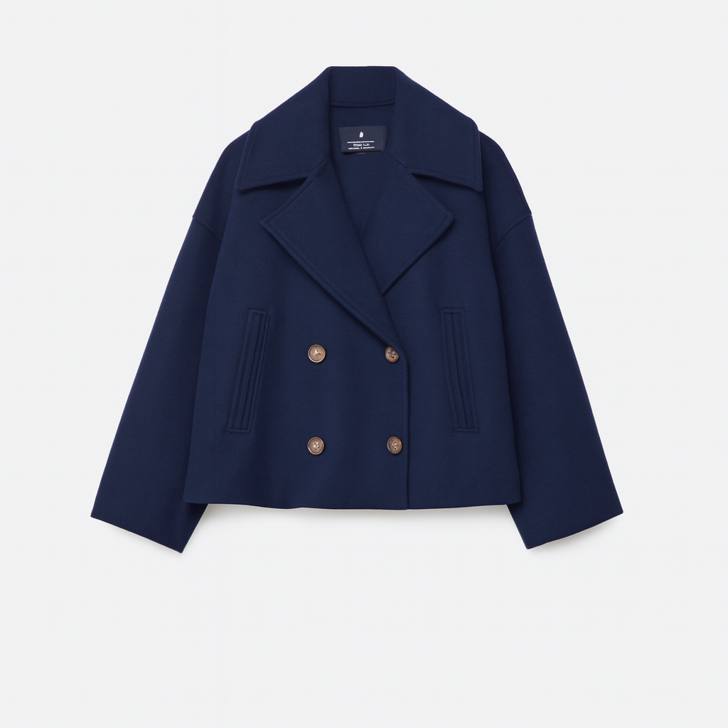 Mia | Stylish Cropped Winter Coat for Women 1
