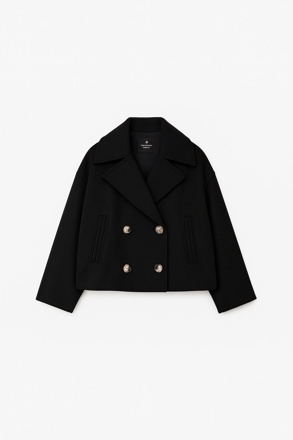 Mia | Stylish Cropped Winter Coat for Women 2