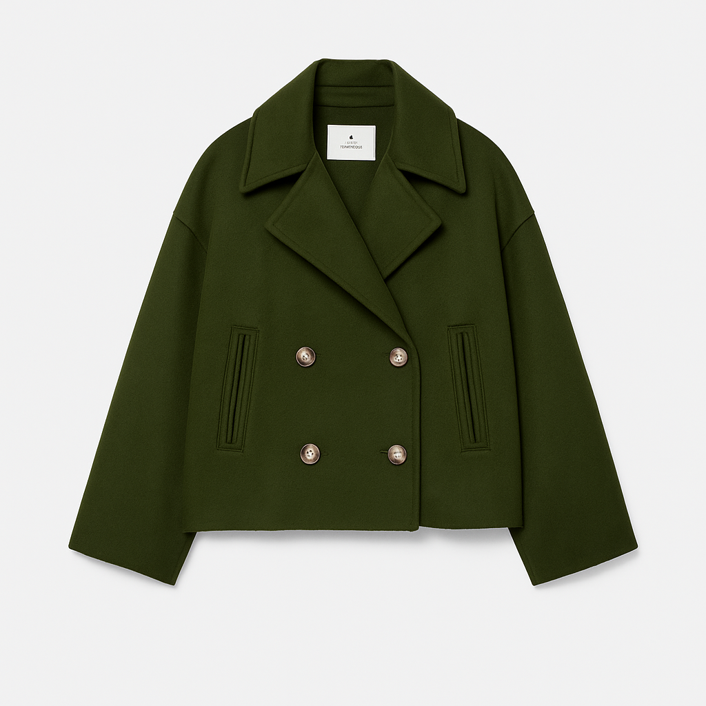 Mia | Stylish Cropped Winter Coat for Women 3